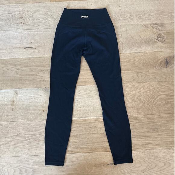 Wiskii Leggings V Waist Size M Black - Picture 5 of 5